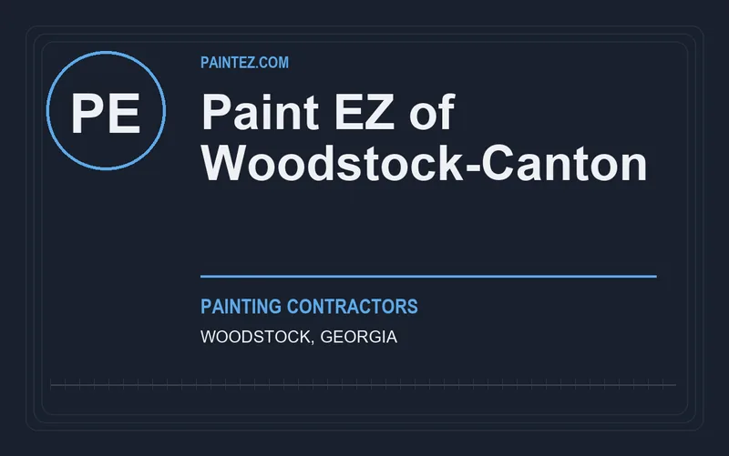Paint EZ of Woodstock-Canton in Woodstock, Georgia