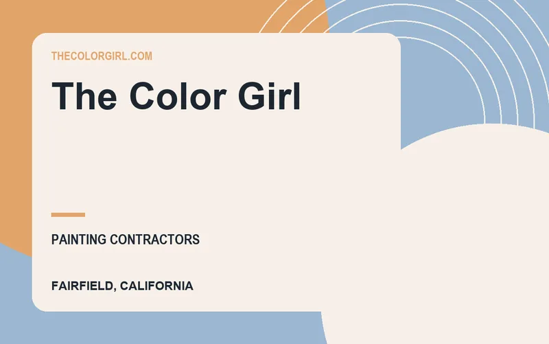 The Color Girl in Fairfield, California