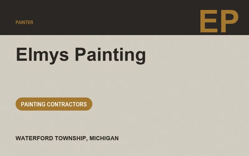Elmys Painting in Waterford Township, Michigan
