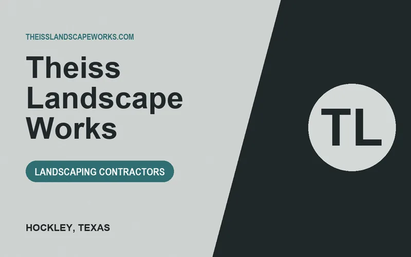 Theiss Landscape Works in Hockley, Texas