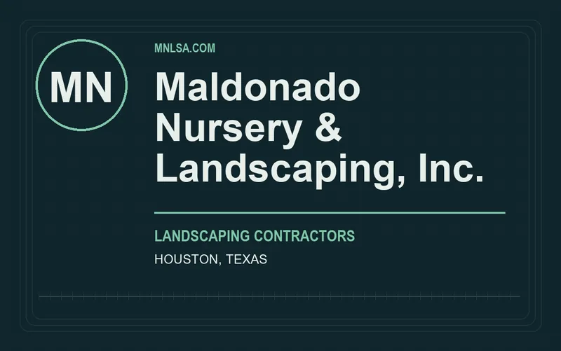 Maldonado Nursery & Landscaping, Inc. in Houston, Texas