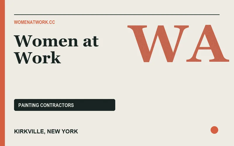 Women at Work in Kirkville, New York