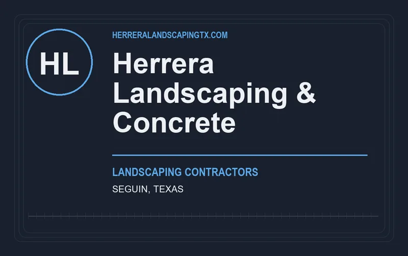 Herrera Landscaping & Concrete in Seguin, Texas