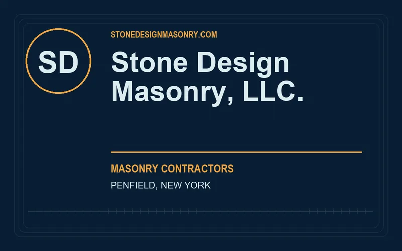 Stone Design Masonry, LLC. in Penfield, New York