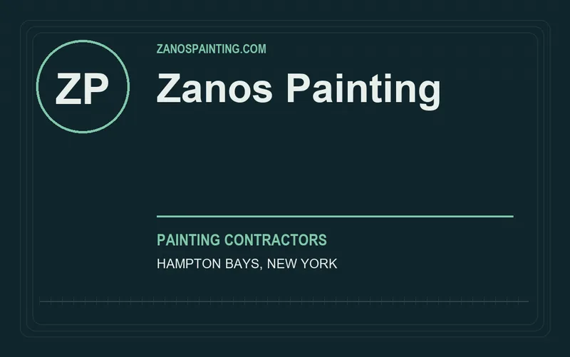 Zanos Painting in Hampton Bays, New York