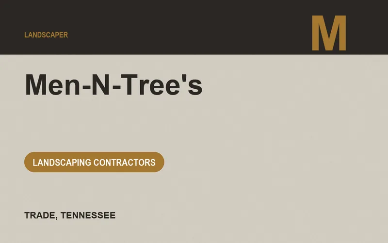 Men-N-Tree's in Trade, Tennessee