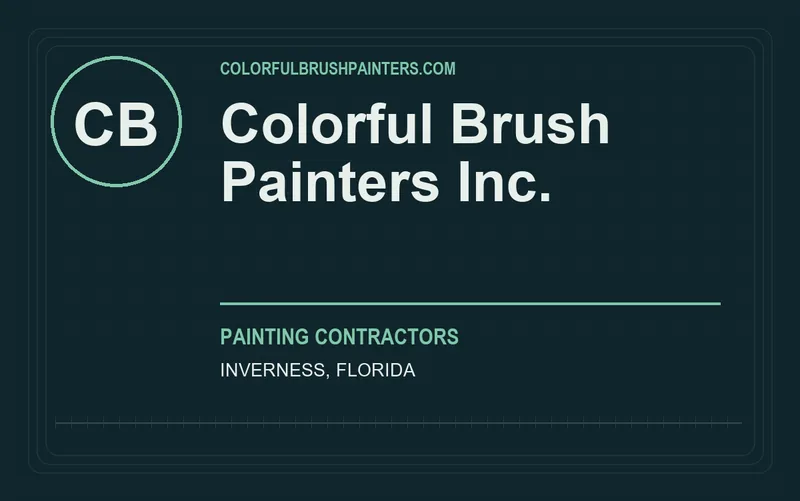 Colorful Brush Painters Inc. in Inverness, Florida