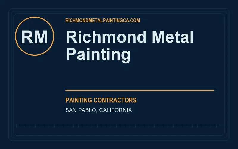 Richmond Metal Painting in San Pablo, California