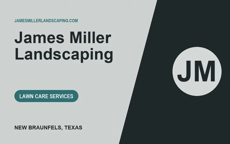 James Miller Landscaping in New Braunfels, Texas