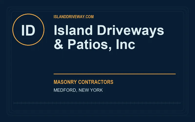 Island Driveways & Patios, Inc in Medford, New York