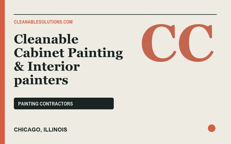 Cleanable Cabinet Painting & Interior painters in Chicago, Illinois
