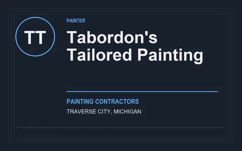 Tabordon's Tailored Painting in Traverse City, Michigan