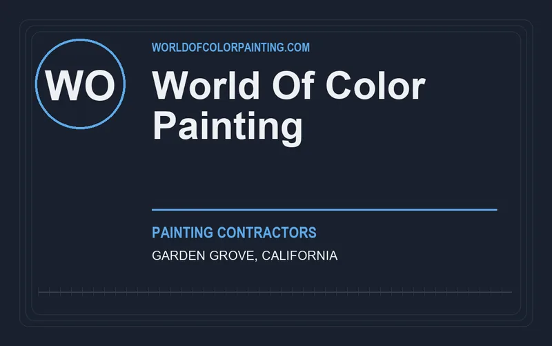 World Of Color Painting in Garden Grove, California