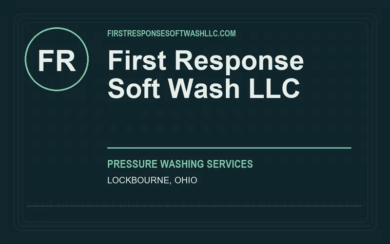 First Response Soft Wash LLC in Lockbourne, Ohio