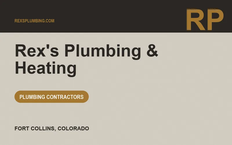 Rex's Plumbing & Heating in Fort Collins, Colorado