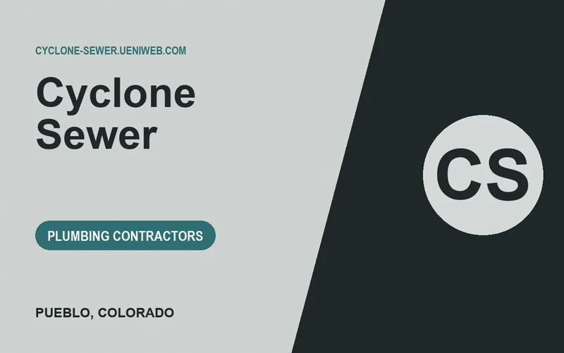 Cyclone Sewer in Pueblo, Colorado