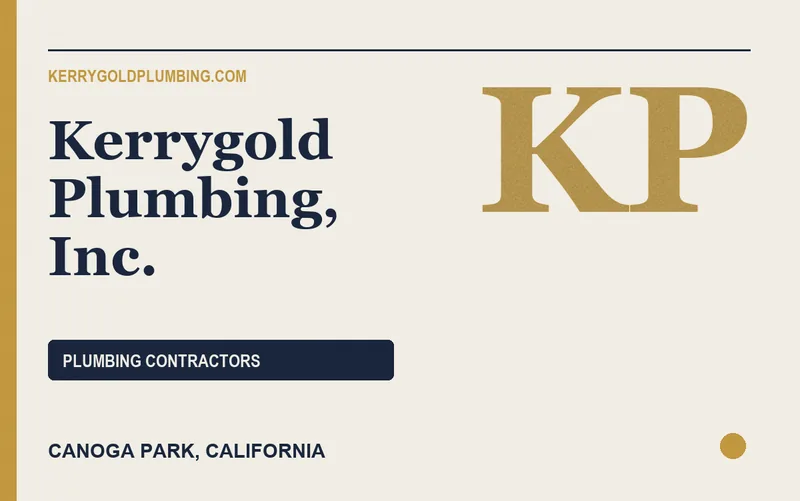 Kerrygold Plumbing, Inc. in Canoga Park, California