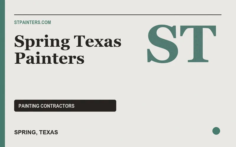 Spring Texas Painters in Spring, Texas