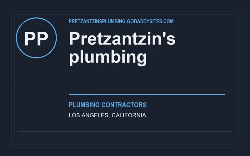 Pretzantzin's plumbing in Los Angeles, California