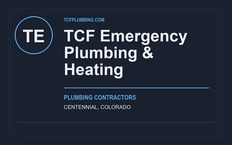 TCF Emergency Plumbing & Heating in Centennial, Colorado