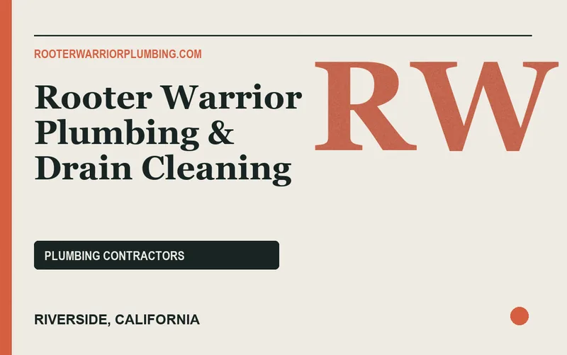 Rooter Warrior Plumbing & Drain Cleaning in Riverside, California