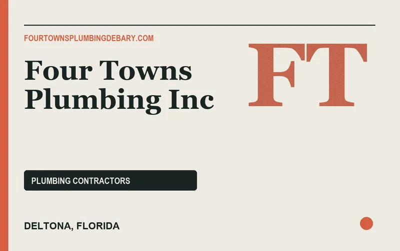 Four Towns Plumbing Inc in Deltona, Florida