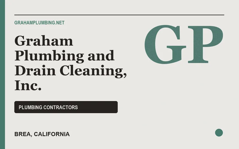 Graham Plumbing and Drain Cleaning, Inc. in Brea, California
