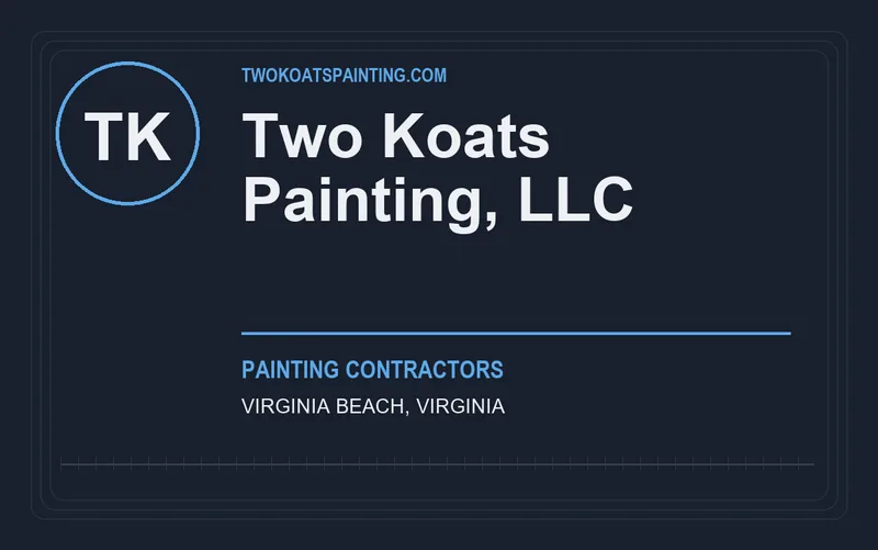 Two Koats Painting, LLC in Virginia Beach, Virginia