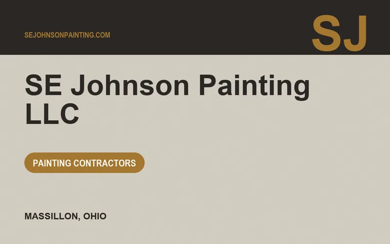 SE Johnson Painting Llc in Massillon, Ohio