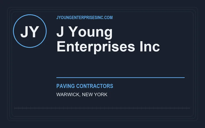 J Young Enterprises Inc in Warwick, New York