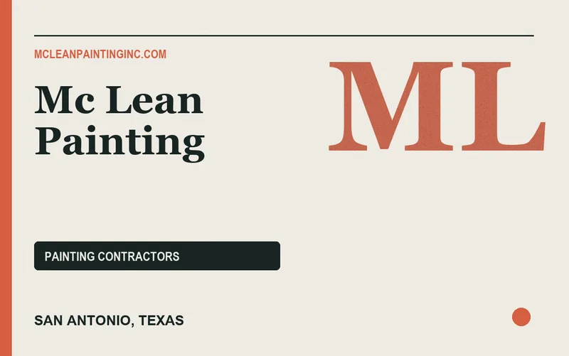 Mc Lean Painting in San Antonio, Texas