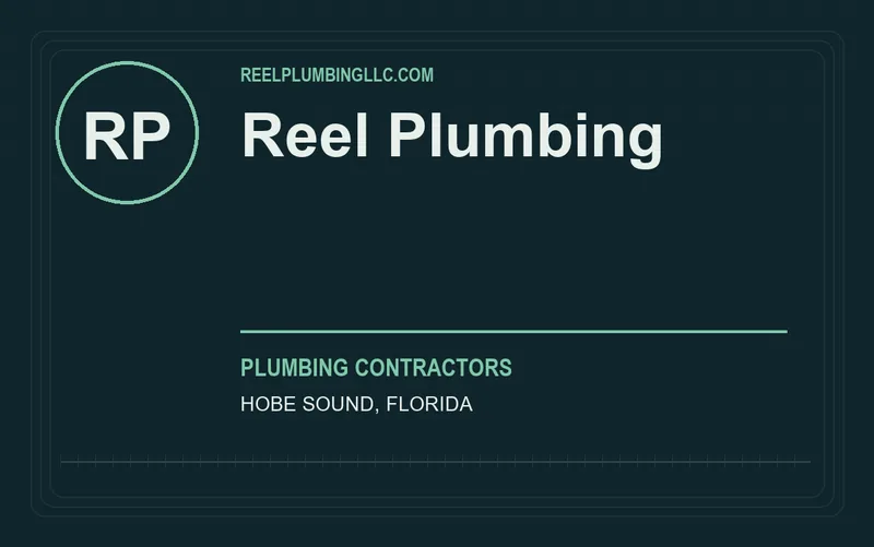 Reel Plumbing in Hobe Sound, Florida