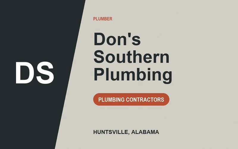 Don's Southern Plumbing in Huntsville, Alabama