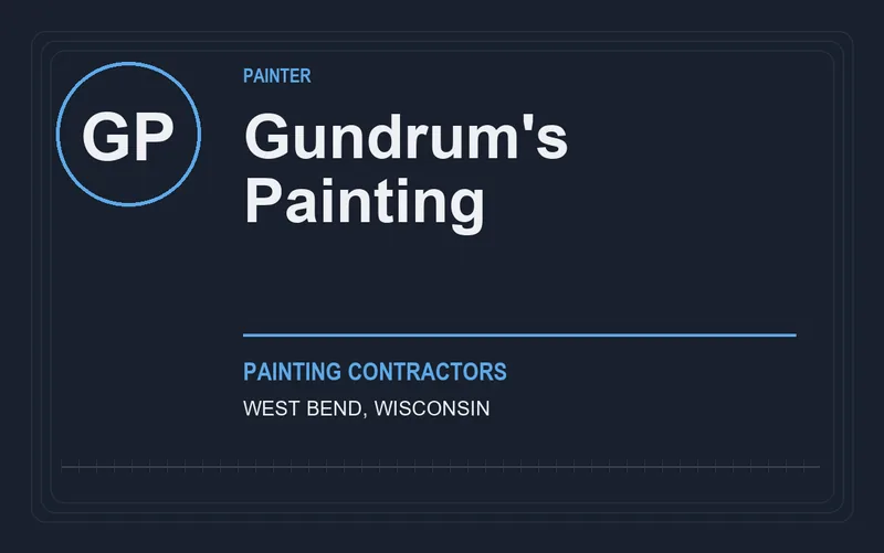 Gundrum's Painting in West Bend, Wisconsin