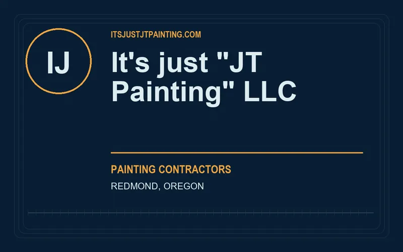 It's just "JT Painting" LLC in Redmond, Oregon