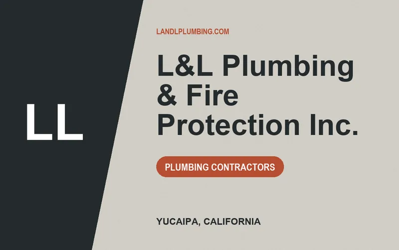 L&L Plumbing & Fire Protection Inc. in Yucaipa, California