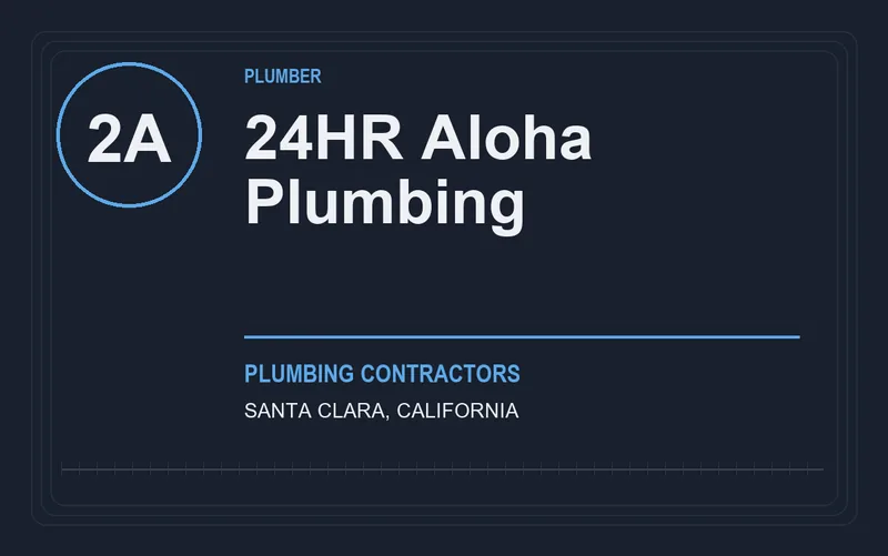 24HR Aloha Plumbing in Santa Clara, California