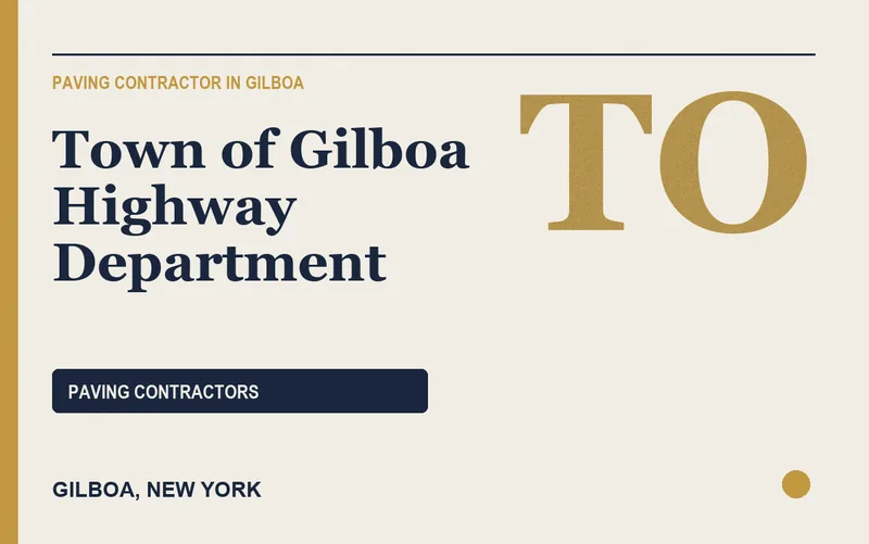 Town of Gilboa Highway Department in Gilboa, New York