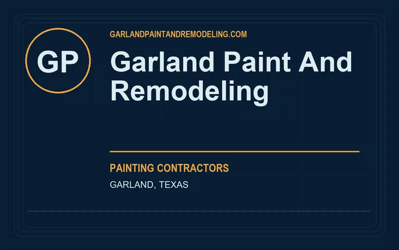 GARLAND PAINT AND REMODELING in Garland, Texas