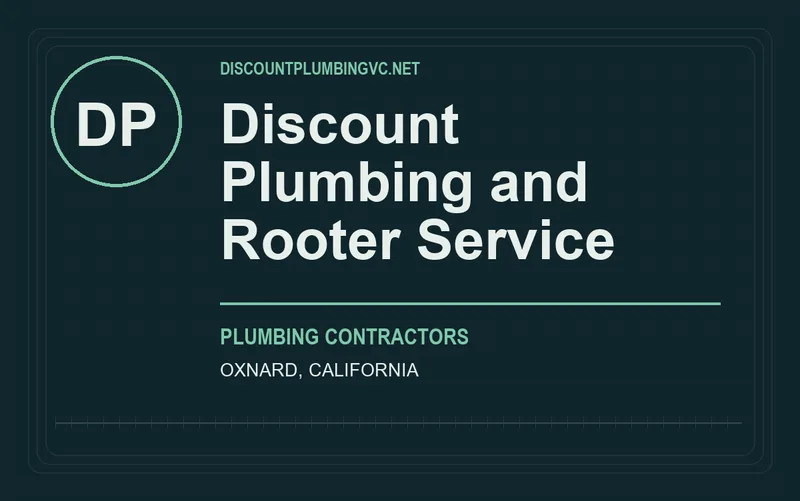 Discount Plumbing and Rooter Service in Oxnard, California