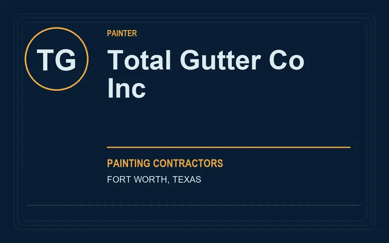 Total Gutter Co Inc in Fort Worth, Texas