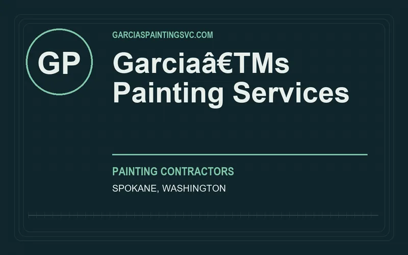 Garciaâ€TMs Painting Services in Spokane, Washington