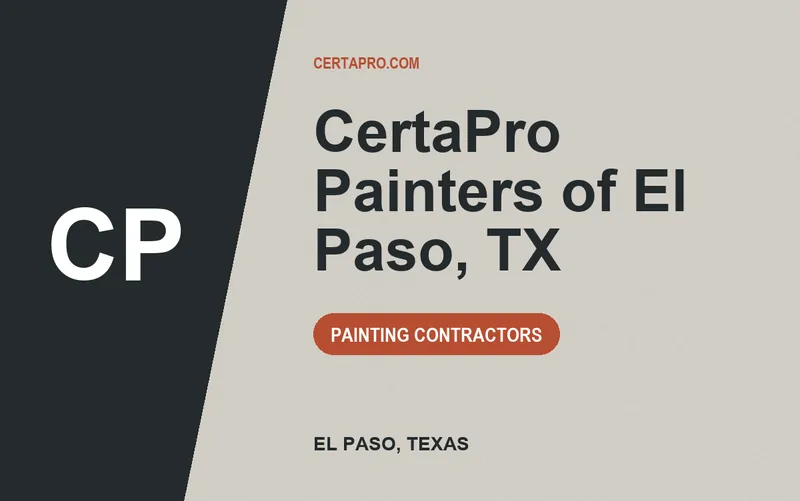 CertaPro Painters of El Paso, TX in El Paso, Texas