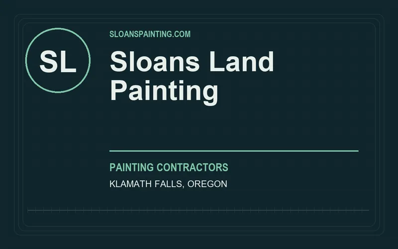 Sloans Land Painting in Klamath Falls, Oregon