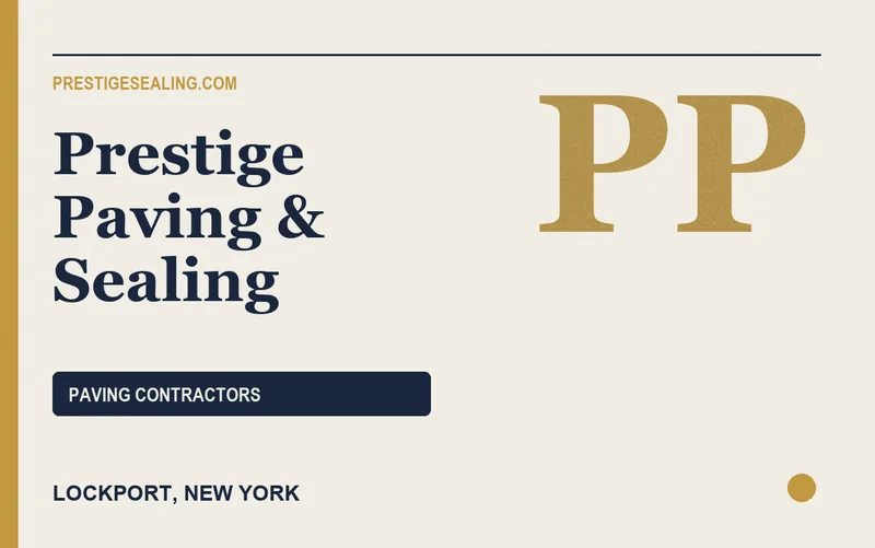 Prestige Paving & Sealing in Lockport, New York