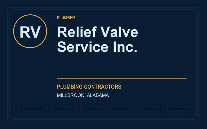 Relief Valve Service Inc. in Millbrook, Alabama