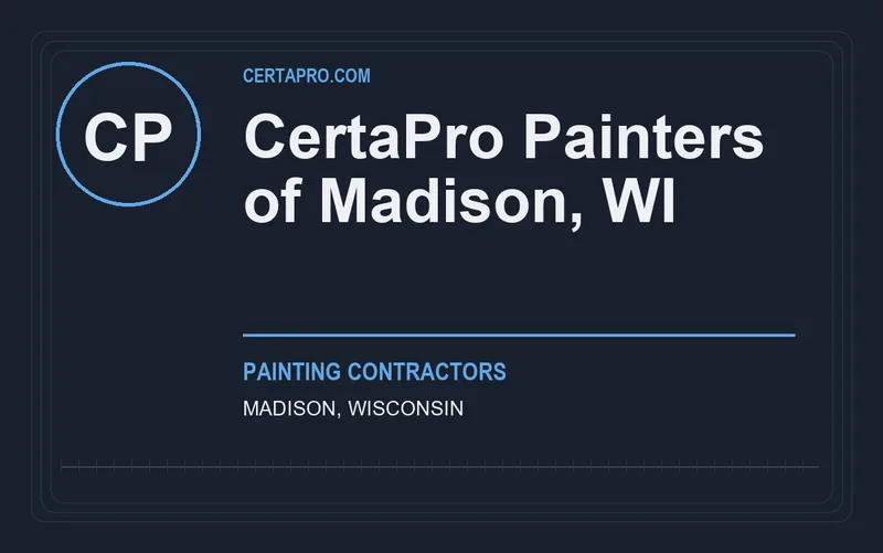 CertaPro Painters of Madison, WI in Madison, Wisconsin