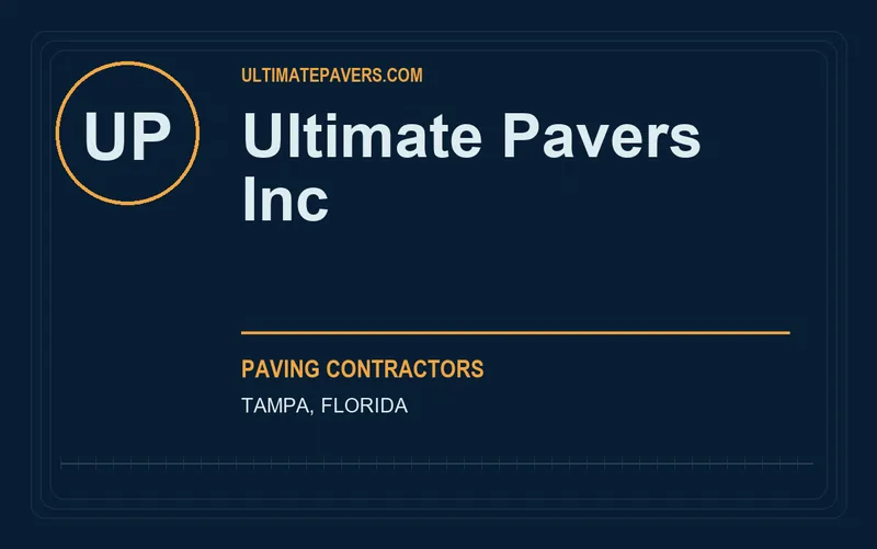 Ultimate Pavers Inc in Tampa, Florida