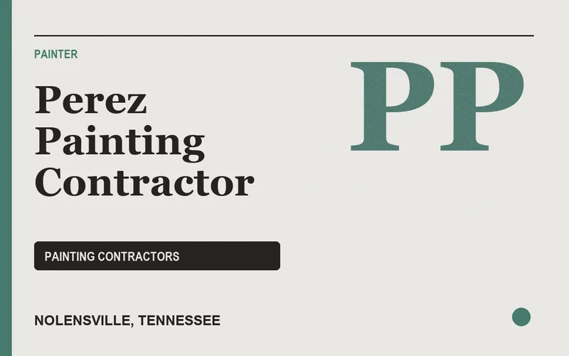 Perez Painting Contractor in Nolensville, Tennessee