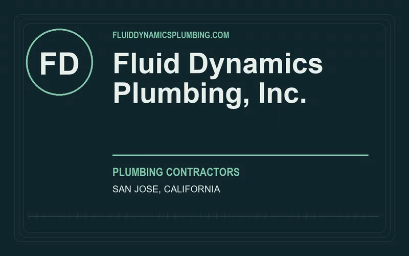 Fluid Dynamics Plumbing, Inc. in San Jose, California